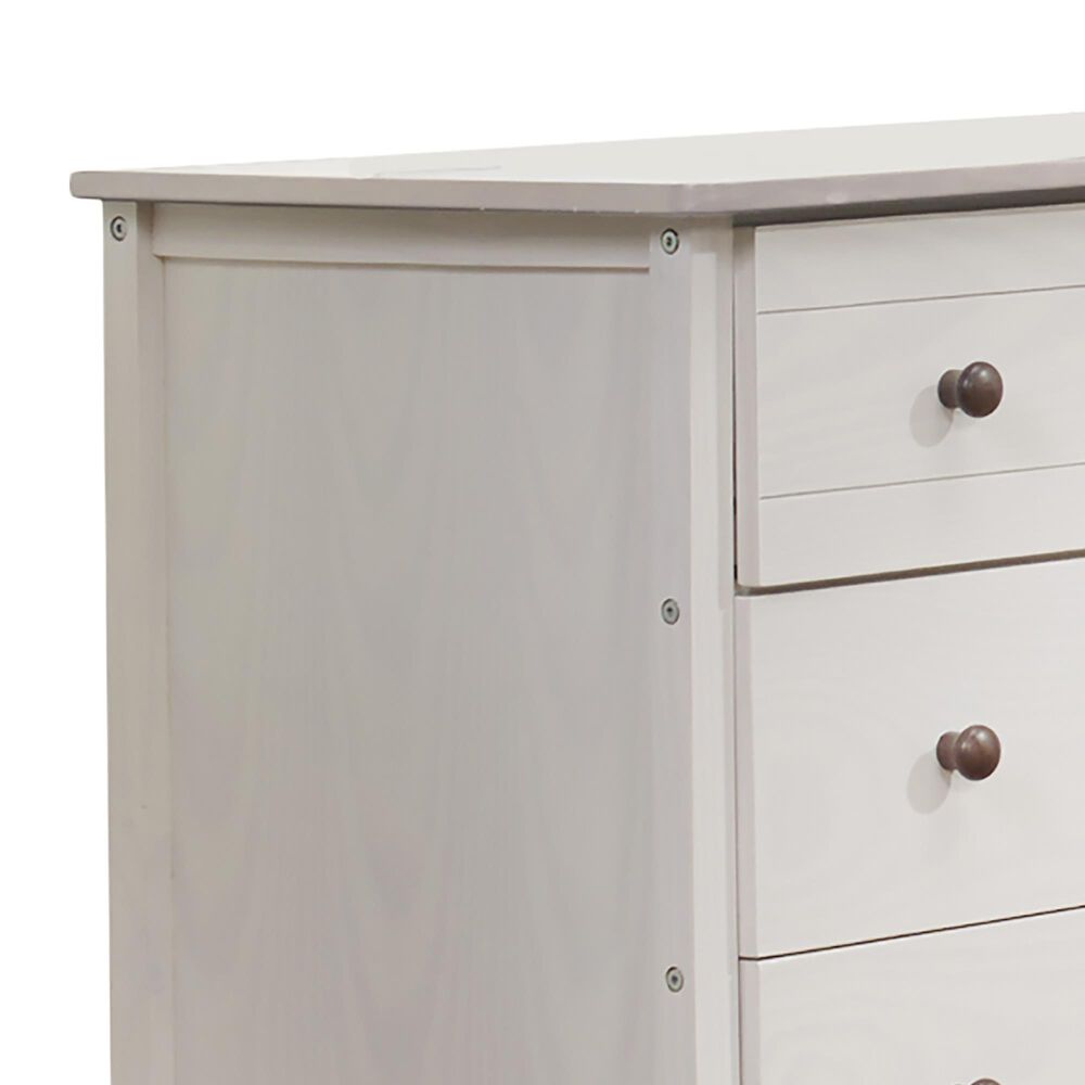 Sorelle Farmhouse 3-Piece Nursery Set in Weathered White, , large