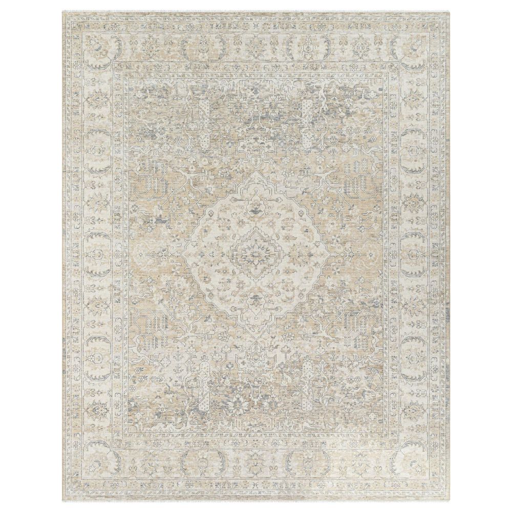 Surya Once Upon a Time Ivory, Tan, Light Gray, Gray and Light Brown 1&#39;11&quot; x 2&#39;11&quot; Area Rug, , large