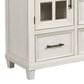 Ashley Shaybrock 5-Drawer Dresser and Mirror in Antique White and Brown, , large