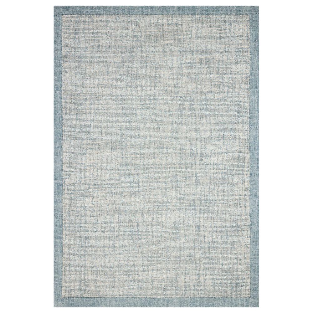 Loloi Henley Ivory and Blue 2"6" x 7"6" Runner, , large