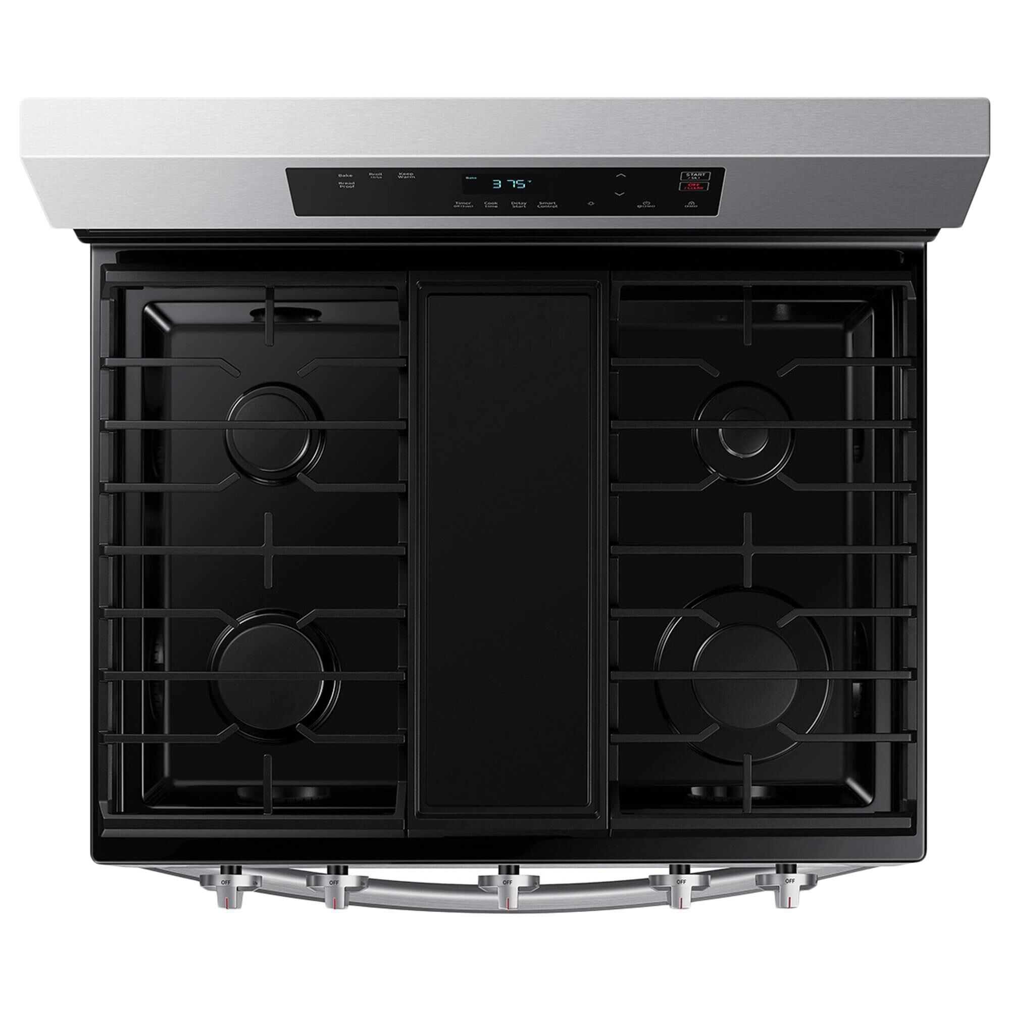 Samsung 6 Cu. Ft. Freestanding Gas Range with Integrated Griddle