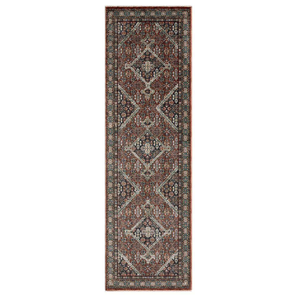 Oriental Weavers Eliana Red and Multicolor 2"3" x 7"6" Runner, , large