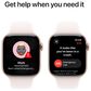 Apple Watch Series 10 GPS + Cellular 42mm Rose Gold Aluminum Case with Light Blush Sport Band - M/L, , large