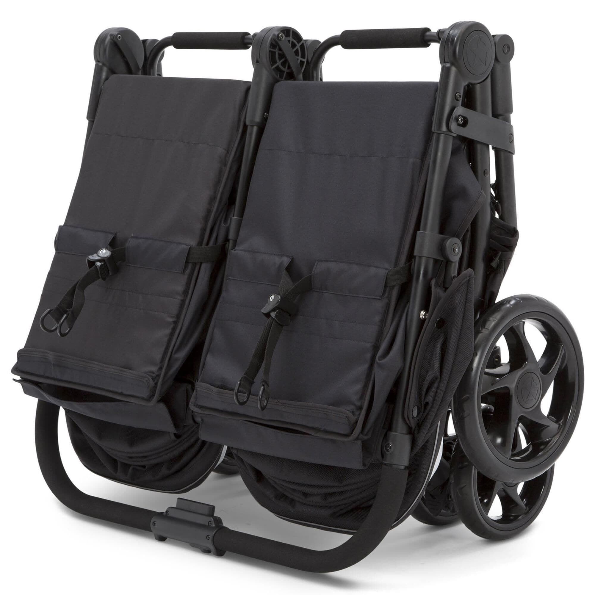 Delta Jeep Destination Side By Side Double Ultralight Stroller in Midnight NFM