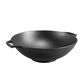 Lodge 14" Seasoned Cast Iron Wok in Black, , large