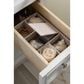 James Martin Vanities De Soto 30" Single Bathroom Vanity in Bright White with 3 cm Carrara White Marble Top and Rectangular Sink, , large