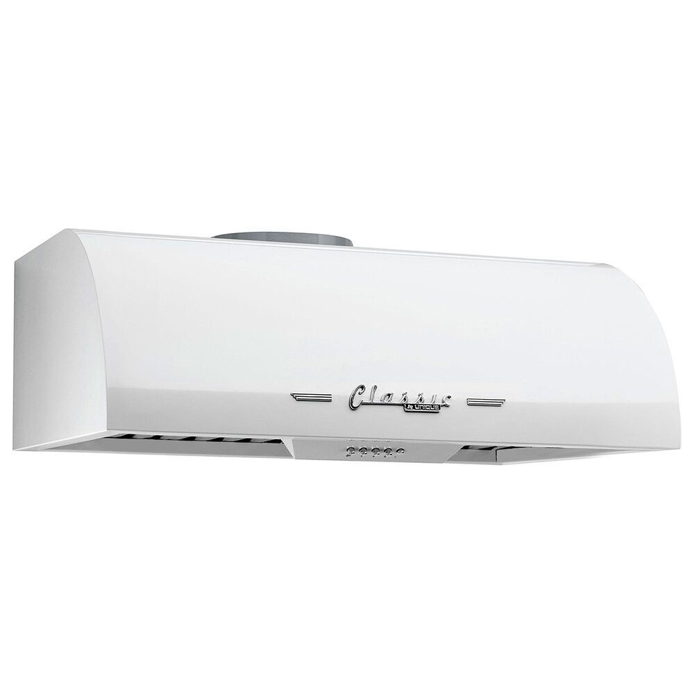 Unique Appliances Classic Retro 24" Under Cabinet Range Hood in Marshmallow White, , large