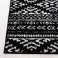 Safavieh Tulum 3" x 5" Black and Ivory Area Rug, , large