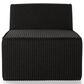Furniture of America Facil 3-Piece Modular Armless Sofa in Black, , large