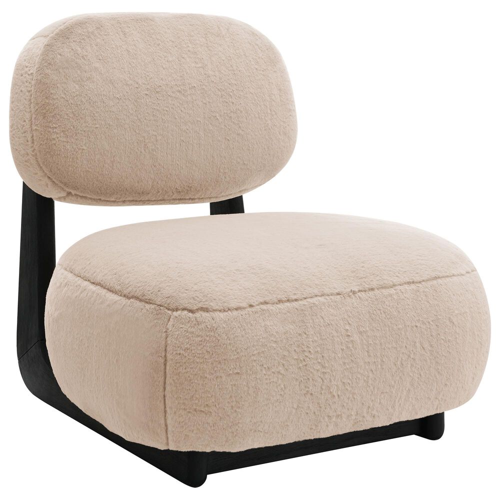 Coaster Duffie Accent Armless Chair in Camel, , large