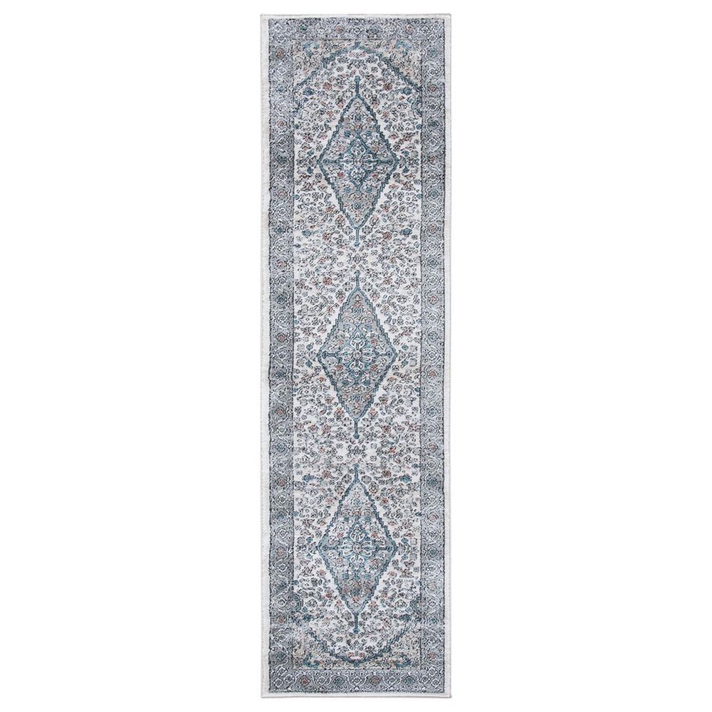 Safavieh Oregon ORE876 2"2" x 8" Grey and Ivory Runner, , large
