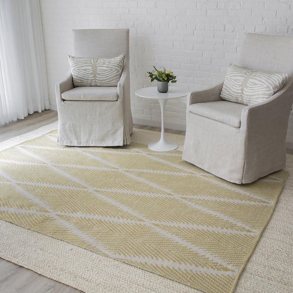 Momeni River RIV-1 3"6" x 5"6" Citron Area Rug, , large