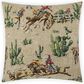 D.V.Kap Inc Dude Ranch 24" x 24" Throw Pillow in Natural, , large