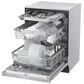 LG 2-Piece Kitchen Package with 26 Cu. Ft. InstaView Door-In-Door French Door Refrigerator and 24" Smart Fully Integrated Dishwasher in Stainless Steel , , large