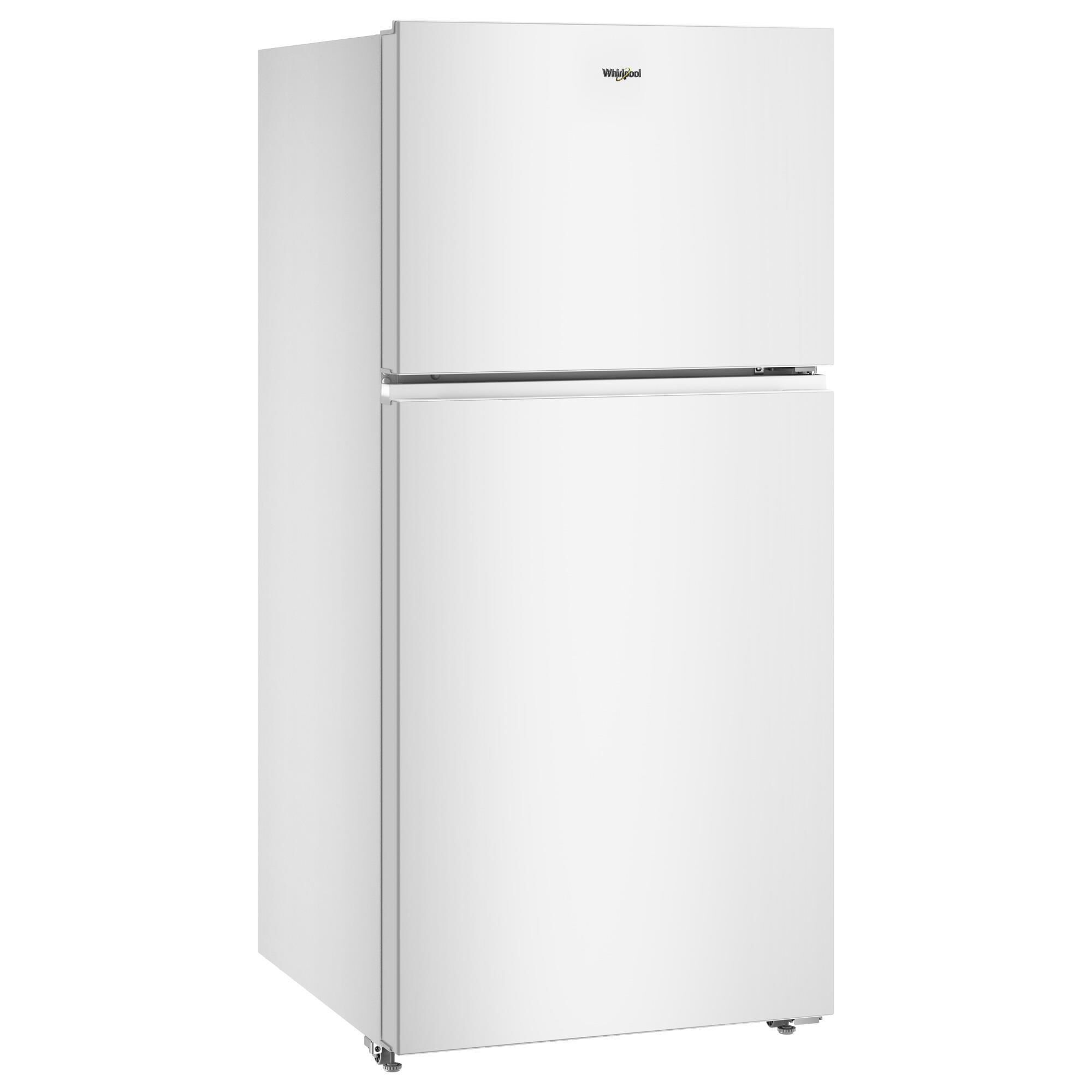 Whirlpool 19.3 Cu. Ft. Wide Top Freezer Refrigerator in White
