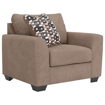 Ashley Triston-Peaks Chair and A Half in Suede, , large