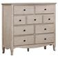 Riva Ridge Provence 9-Drawer Tall Chesser in Linen, , large