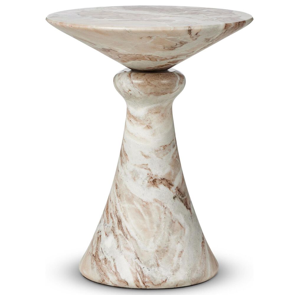 Four Hands Connie End Table-Sawar Marble, , large