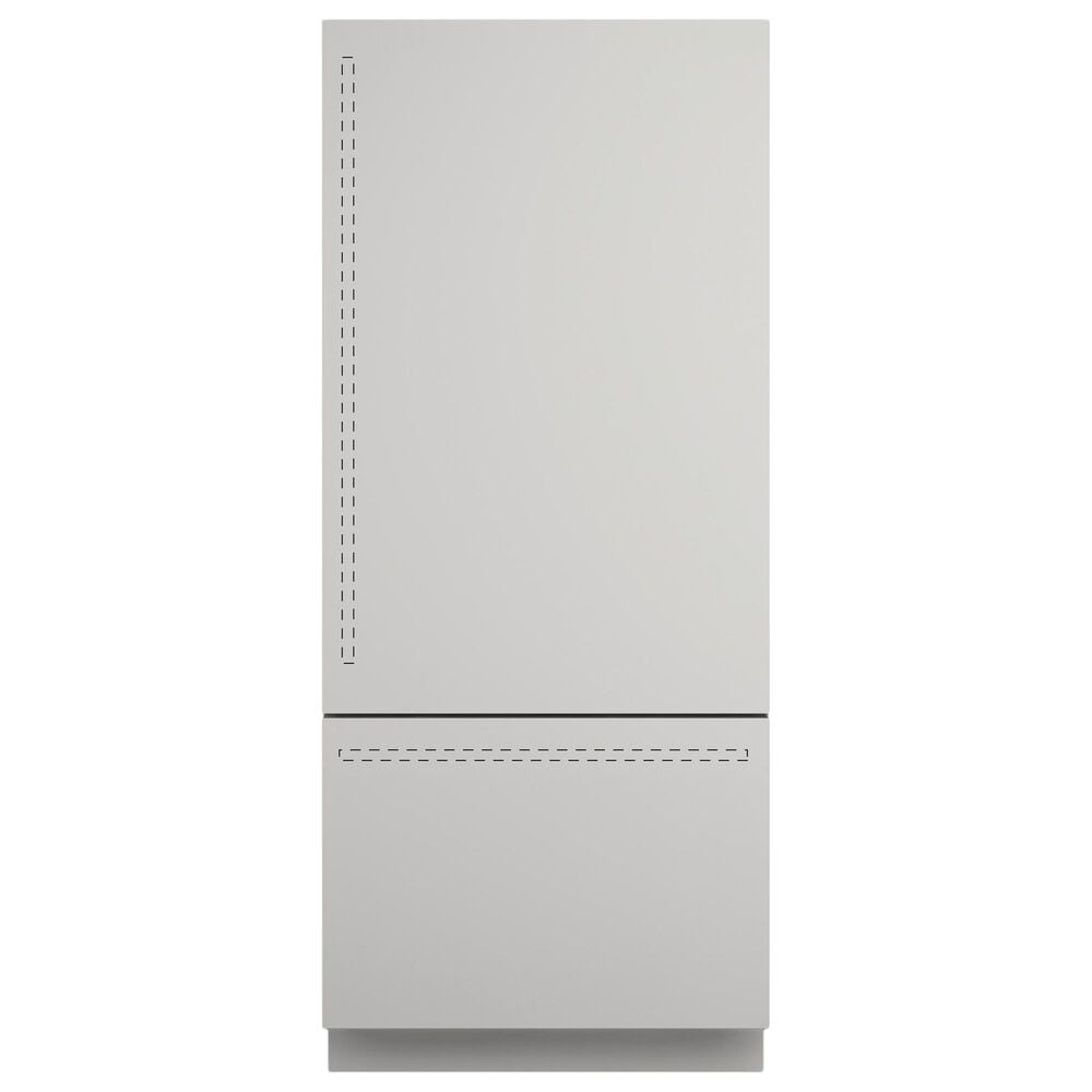 Fulgor Milano 18.5 Cu. Ft. Overlay Built-In Bottom Mount Refrigerator with Right Hinge in Panel Ready, , large