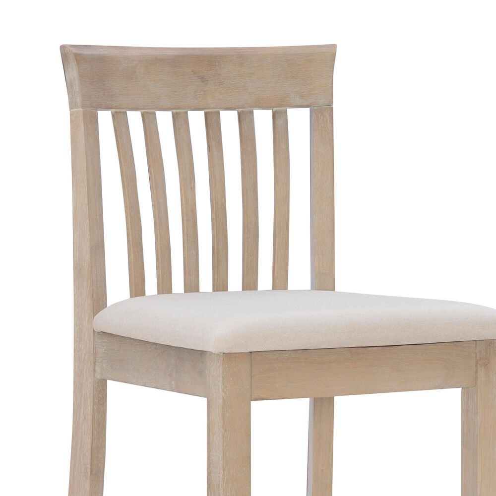 Linon Home Decor Torino Craftsman Counter Stool in Grey Wash, , large