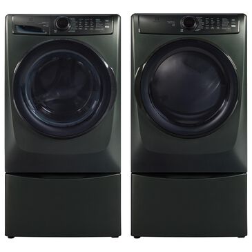 Electrolux 700 Series 4.5 Cu. Ft. Front Load Washer with Smartboost and 8.0 Cu. Ft. Electric Dryer with 2x Luxury-Glide Pedestal with Spacious Storage Drawer in Alpine, , large