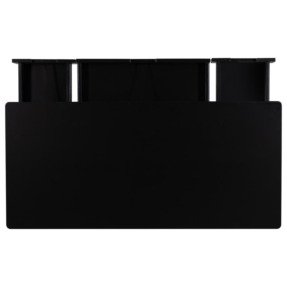 Linon Home Decor Ryker Writing Desk in Black, , large