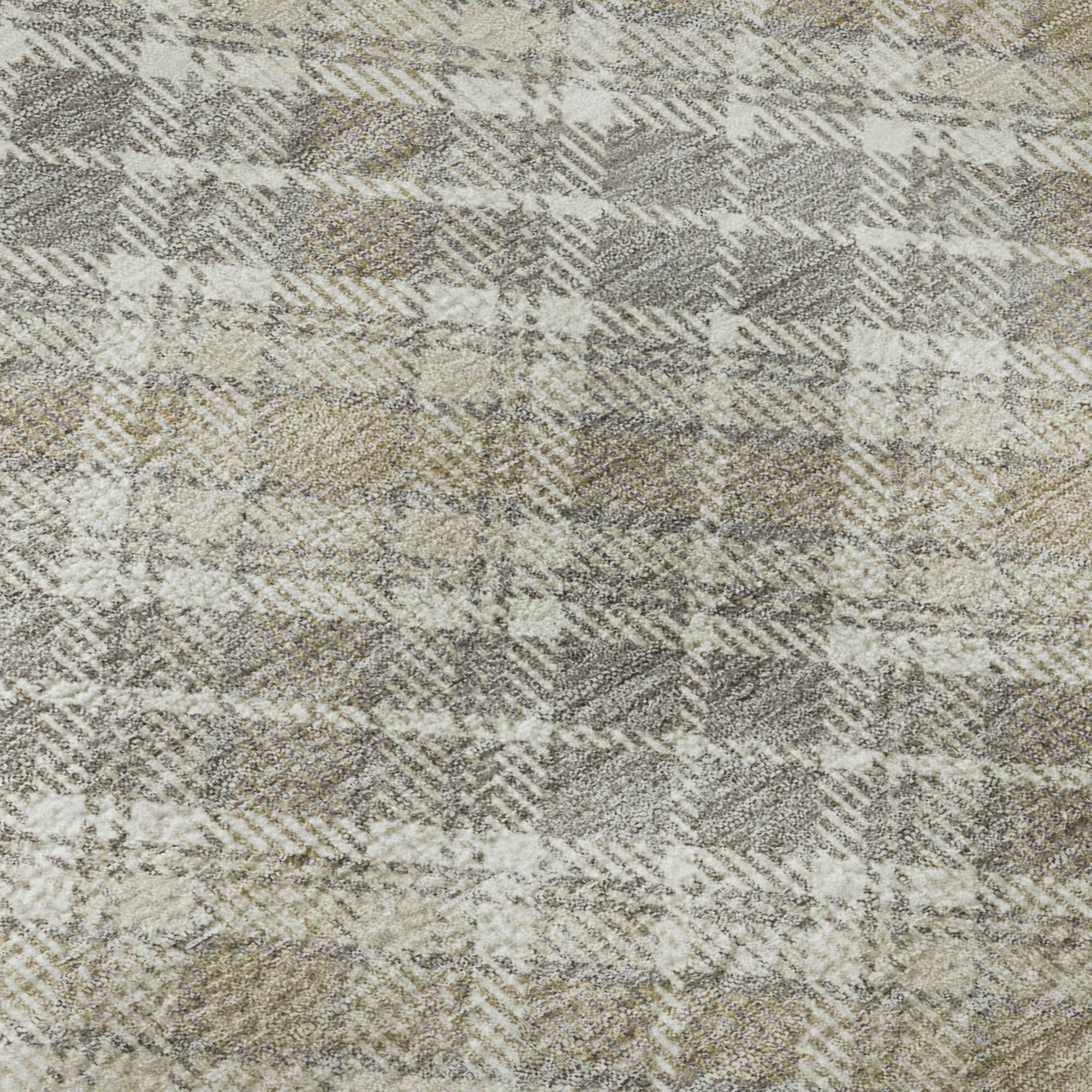 Dalyn Rug Company Soft Essentials Plaid Taupe 5' x 7'6
