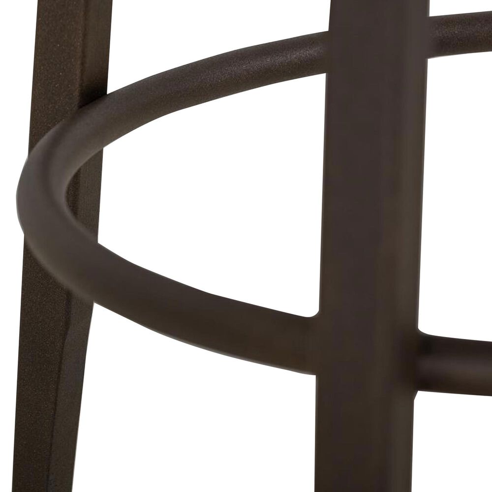 Fallridge Castana 30&quot; Barstool in Brown Faux Leather, , large