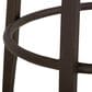 Fallridge Castana 30" Barstool in Brown Faux Leather, , large