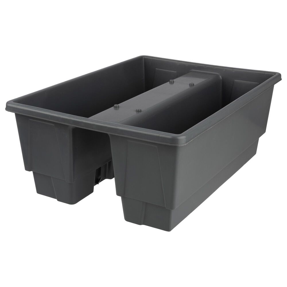 Timberlake 6-Gallon Deck Railing Planter in Gray, , large