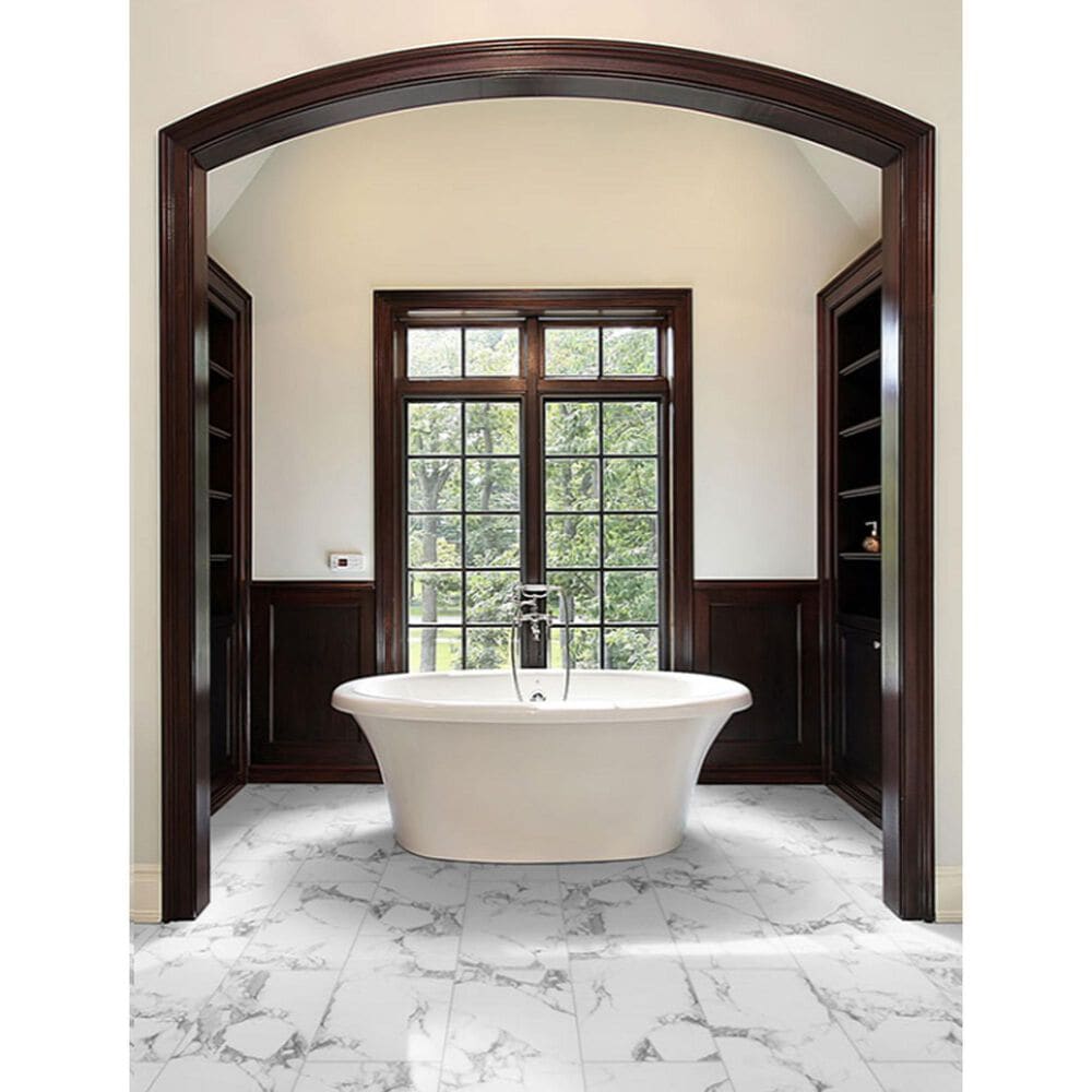 MS International Pietra Statuario 12&quot; x 24&quot; Porcelain Tile, , large
