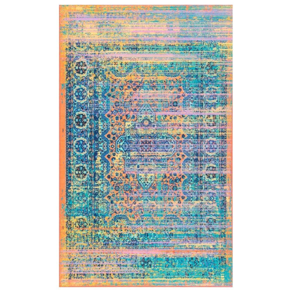 nuLOOM Giza MCGZ36A 5' x 8' Multicolor Area Rug, , large