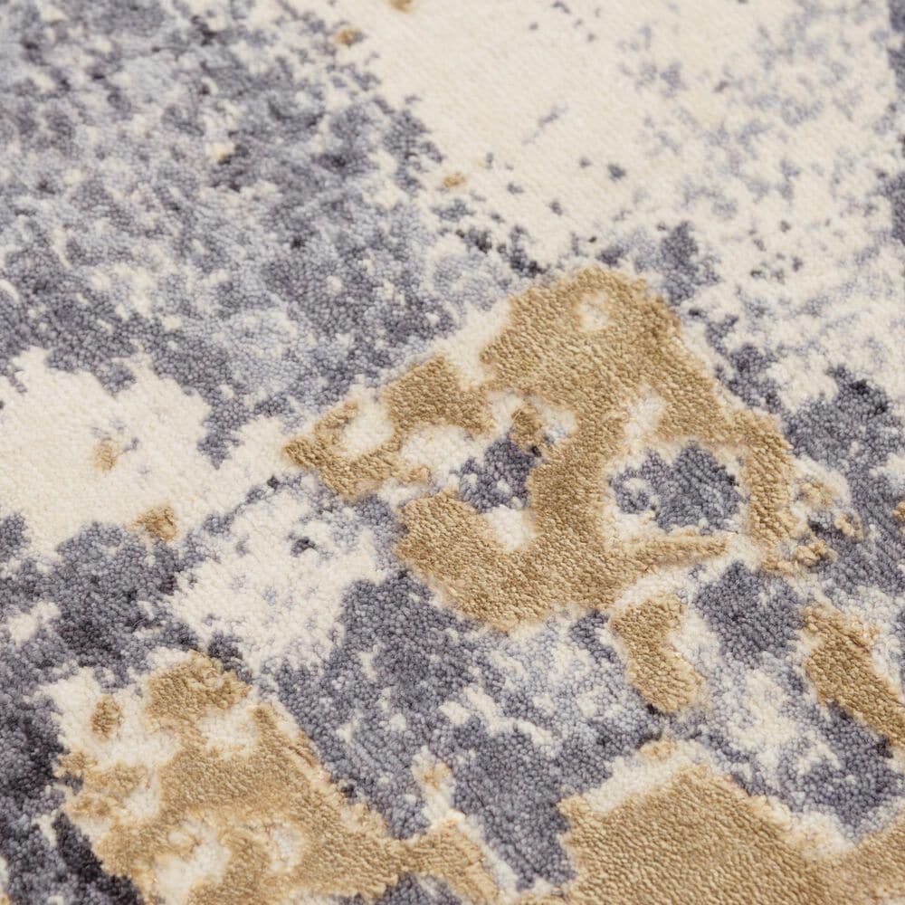 RIZZY Bolero Gray and Multicolor 3' x 10' Runner, , large