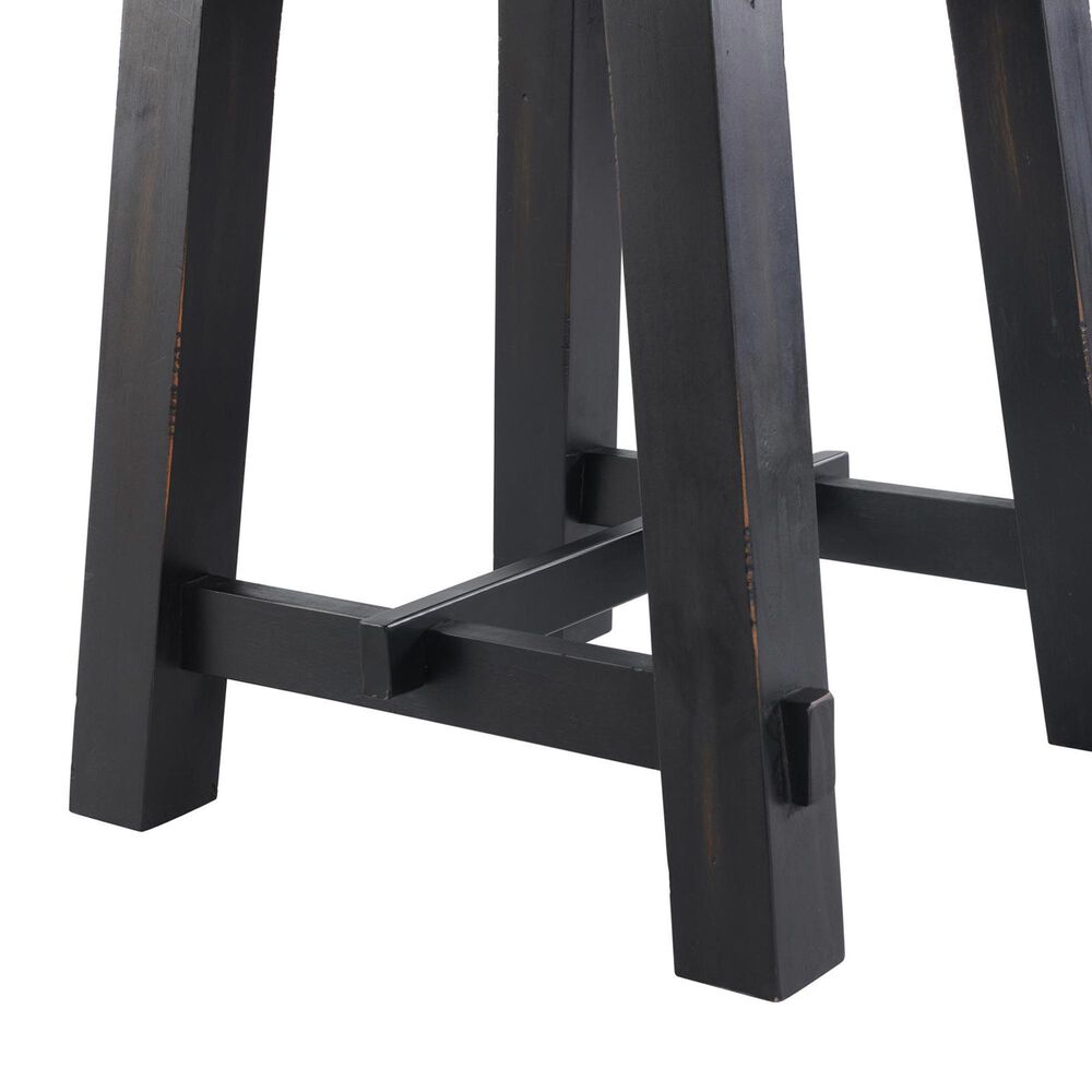 Timberlake Adam Side Table in Black and Natural, , large