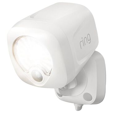 Ring LED Smart Spotlight Battery in White, , large