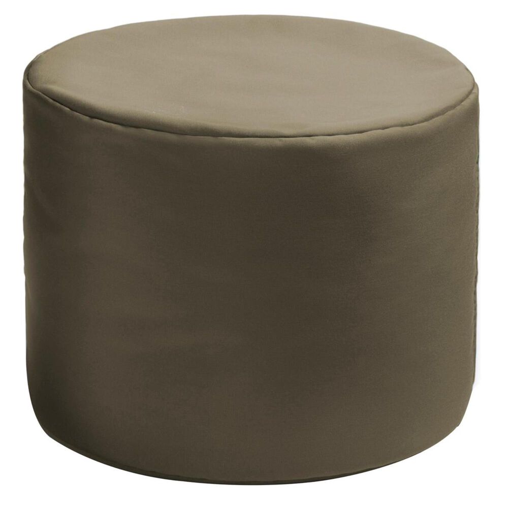 Jaxx Spring Outdoor Ottoman in Taupe, , large