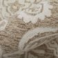 Feizy Belfort Taupe and Ivory 12" x 15" Area Rug, , large