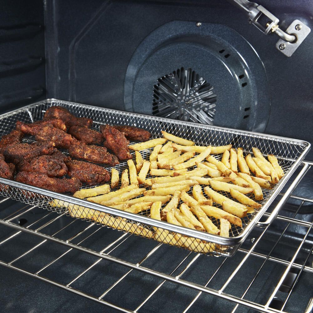 Whirlpool 5.3 Cu. Ft. Electric Range 5in1 Air Fry Oven in Stainless Steel NFM