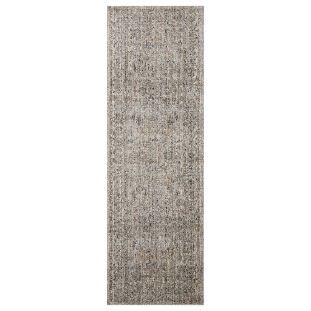 Loloi Katherine 2"7" x 8" Beige and Mist Runner, , large