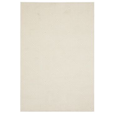 Oriental Weavers Raylan RAY04 5"3" x 7"6" Ivory Area Rug, , large
