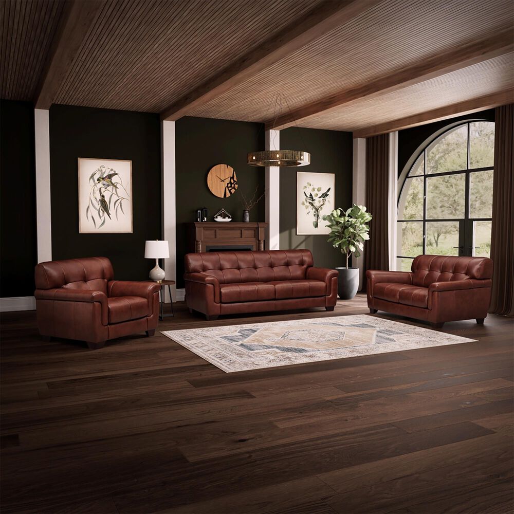 Hydeline Marylyn Stationary Sofa in Berlin Brandy, , large