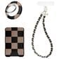 Velvet Caviar Gift Set with MagSafe Wallet, Grip Ring, Phone Charm in Mocha Vibe Checker, , large