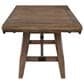 Steve Silver Riverdale 6-Piece Rectangle Dining Set in Driftwood, , large