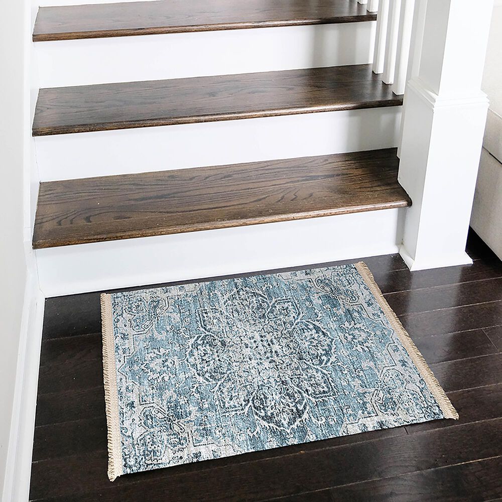 Dalyn Rug Company Marbella 1&#39;8&quot; x 2&#39;6&quot; Denim Area Rug, , large