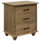 Fleming Furniture Co. Denver Soft-Closing 3-Drawer Nightstand in Aspen, , large