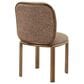 Urban Home Mataranka Side Chair in Brushed Golden Stainless Steel, , large