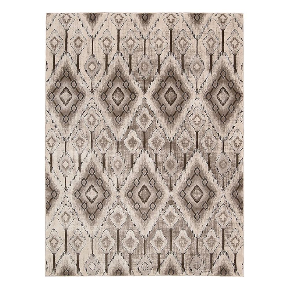 Nourison Karma KRM02 7"10" x 10"6" Beige Area Rug, , large