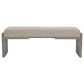 Bernhardt Foundations Bench in Dark Shale, , large