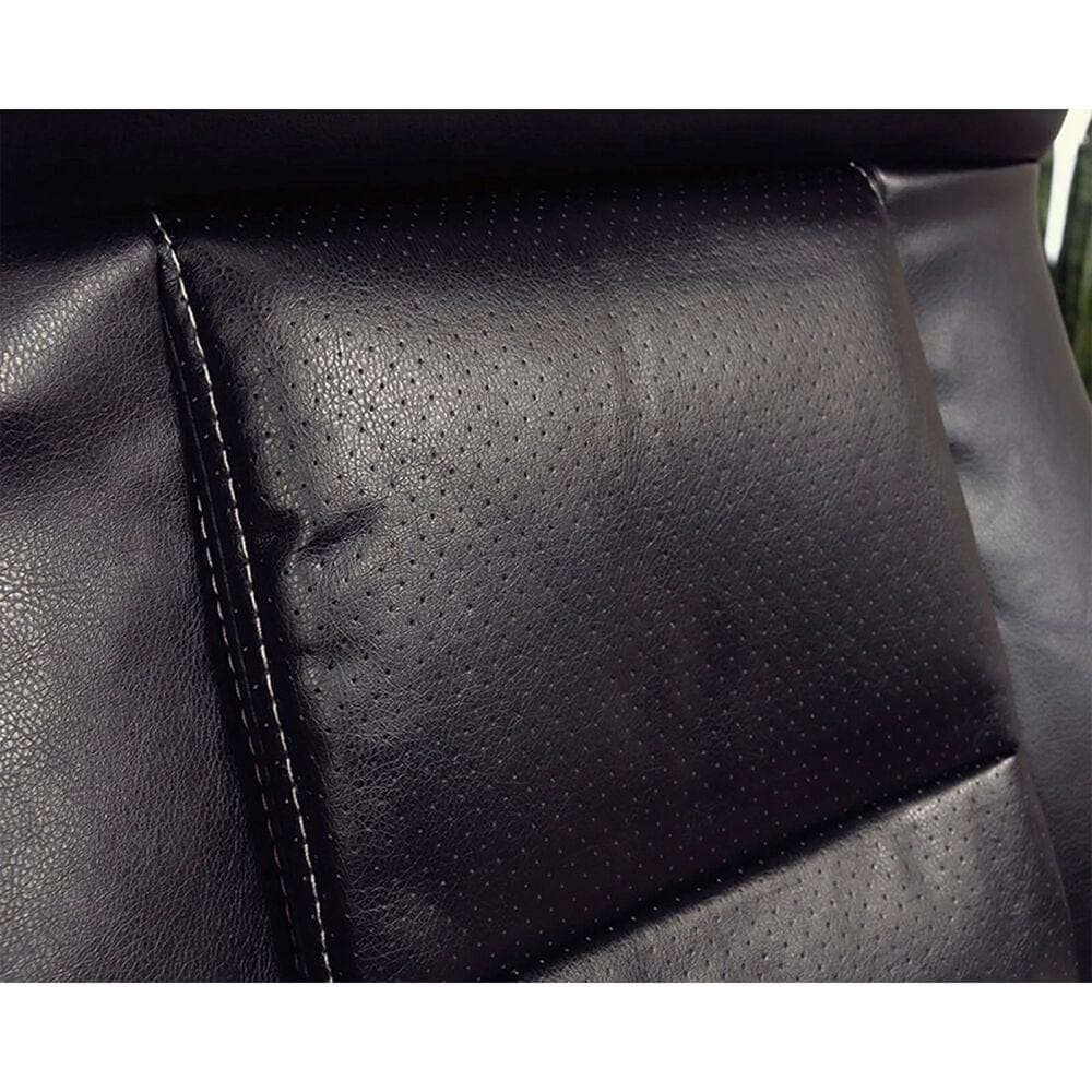 Sauder Gruga Managers Chair in Black Leather, , large