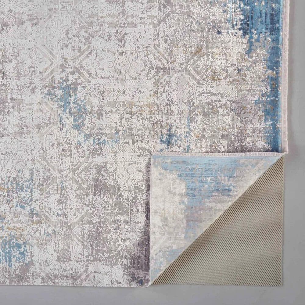 Feizy Cadiz 12&#39; x 18&#39; Ivory and Blue Area Rug, , large